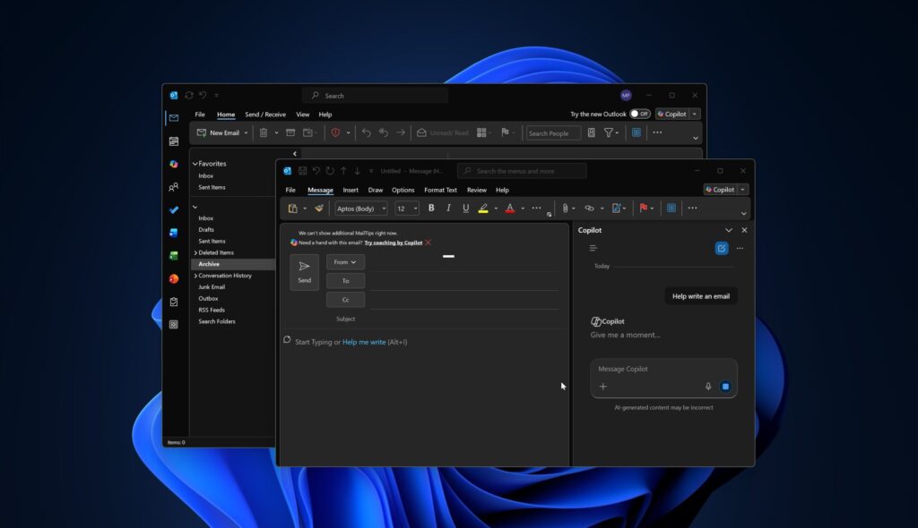 Microsoft has abandoned Outlook Classic, but Copilot keeps arriving anyway, and users are stuck