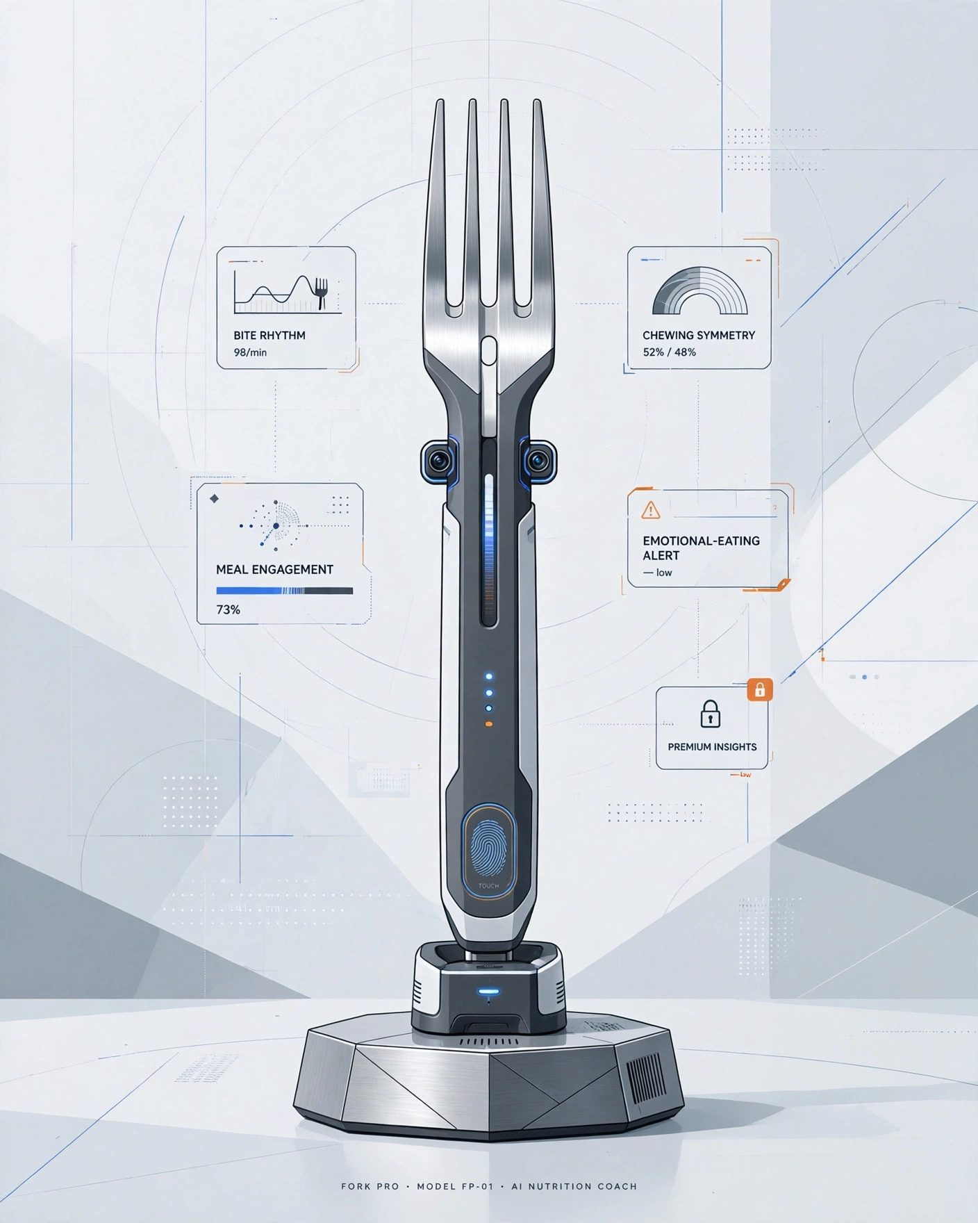 Cutlery, Fork, Electrical Device