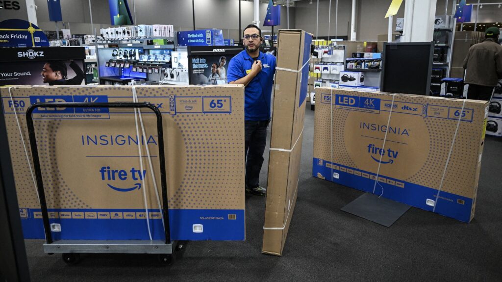 Consumers are finding room for electronics in their budgets