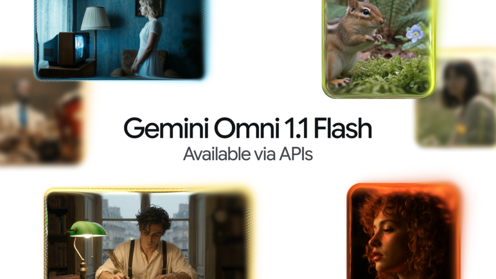 Gemini Omni 1.1 Flash lets you build with more control Gemini Omni 1.1 Flash lets you build with more control