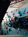 A rock climbing photo edited with Camera Looks